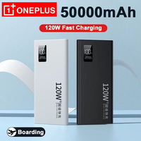 OnePlus 50000mAh Original Mobile 30000mAh Power Bank 120W Two-Way Fast Charging External Battery Compatible With Android IOS