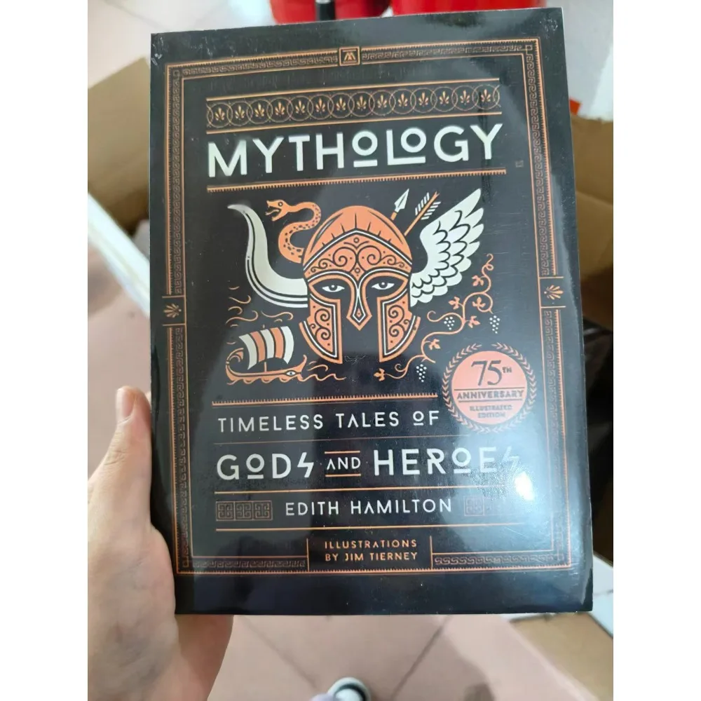 Mythology Original English Version Ancient Greek Myth Classic Literature Legend Story Reading Book For Students Adult Readers
