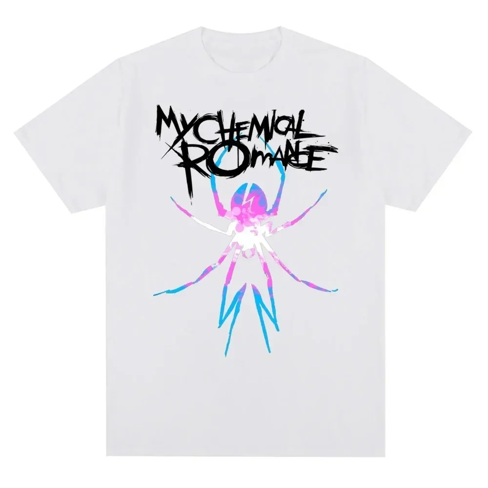 My Chemical Romance Mcr Band Printed 100% Cotton T-shirts Oversized High Quality Comfortabled Punk Emo Rock Summer Fashion Tops