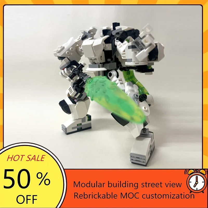 

338PCS Popular Space War Movie Model MOC Building Bricks Battle Mech Modular Technology Gifts Holiday Assemble Children Toy Suit