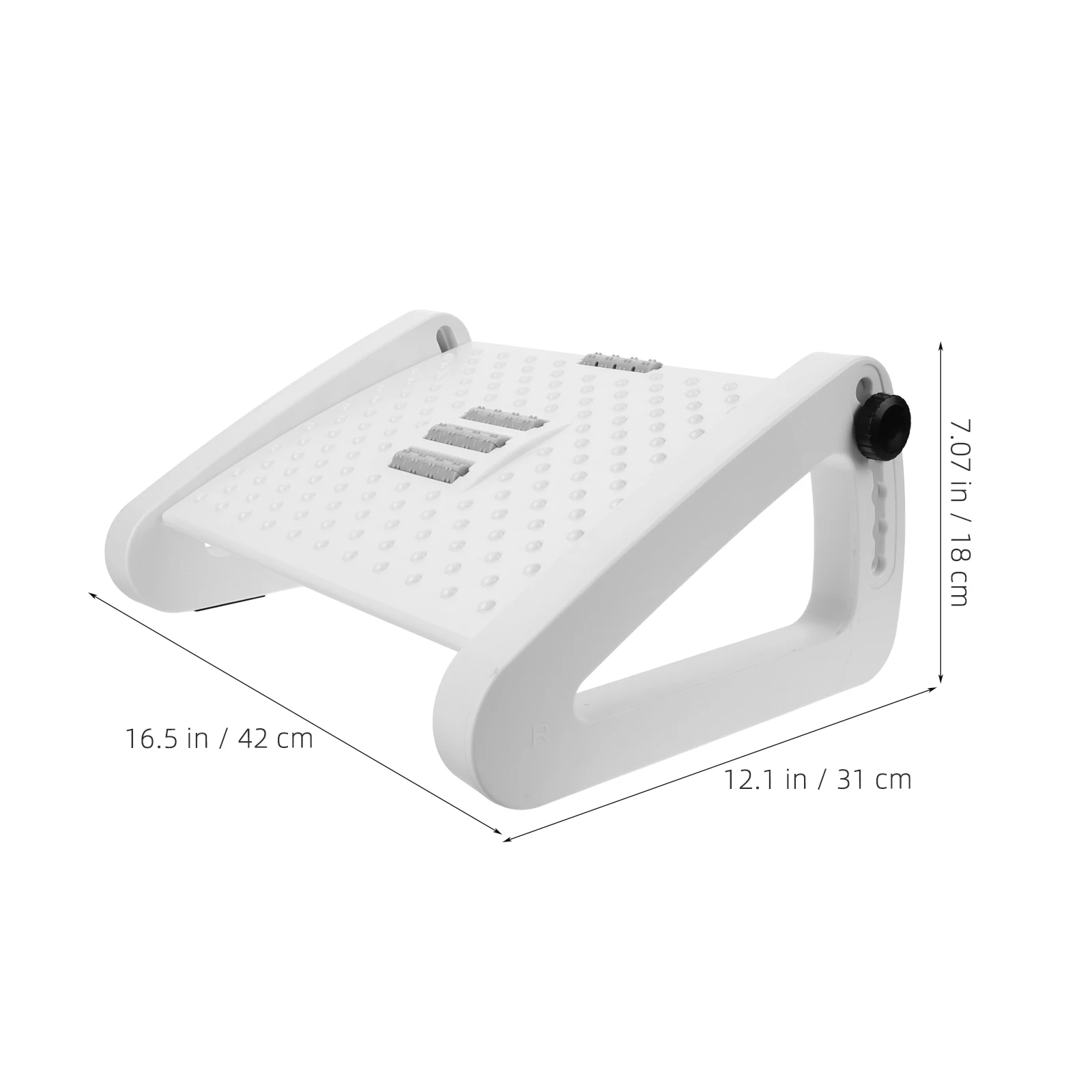Non-Slip Strong Load-Bearing Plastic Step Stool Small Step Footstool For Office Home Use Adjustable Portable Foot Rest Household