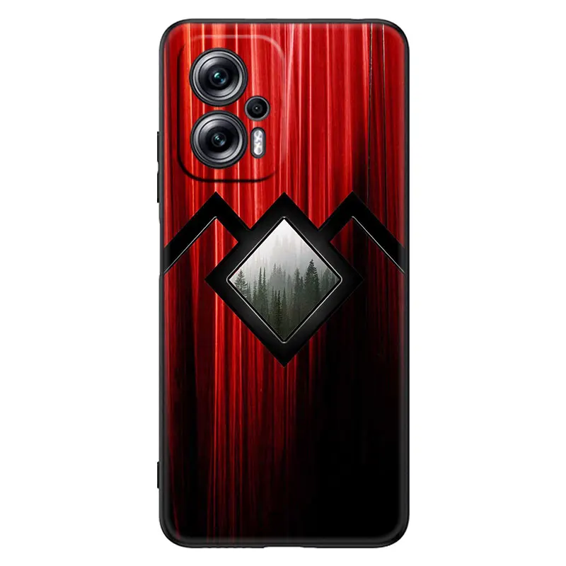 Welcome To Twin Peaks Black Phone Case For Xiaomi Mi POCO X4 X3 NFC X2 F4 F3 GT 5G C3 C31 C40 F1 M5 M5S M4 M3 M2 F2 Pro Cover