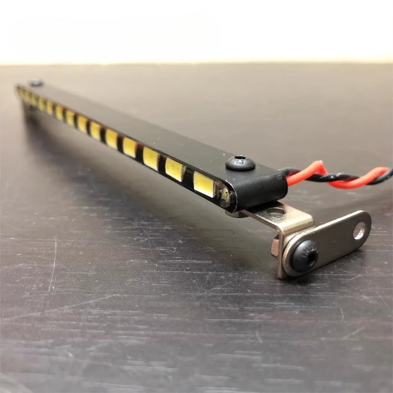 

Roof Rack Light Bar for CROSSRC EMO X6 XL3 1/8 Scale RC Crawler Aluminum Housing LED Upgrade Kit Adjustable Mounting Spacing