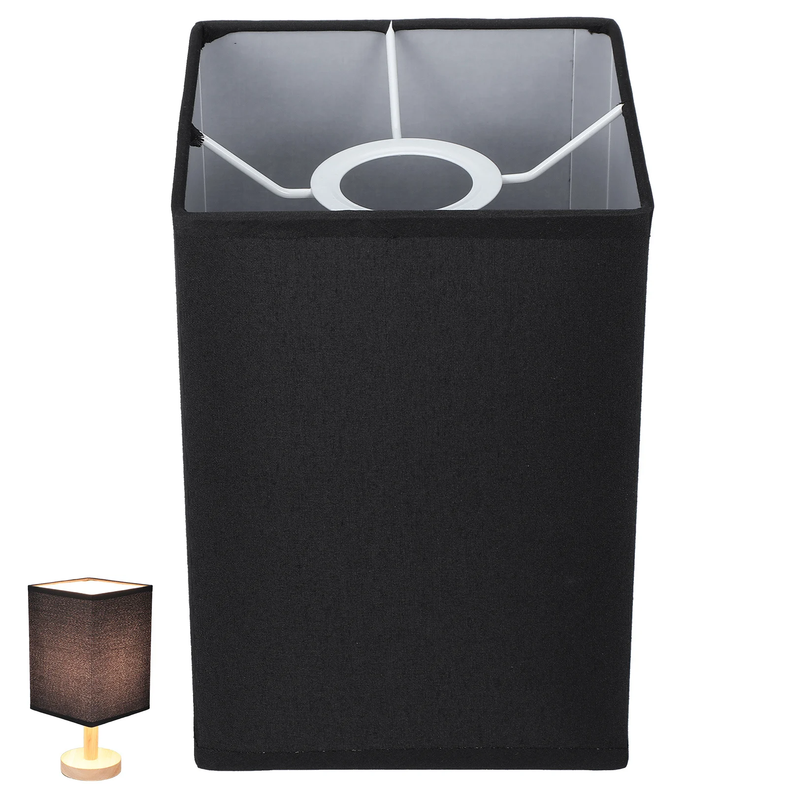 

Square Table Lamp Shade Replacement Elegant Simple Decorative Lampshade for Bedroom Living Room Kitchen Table Lamp Shade