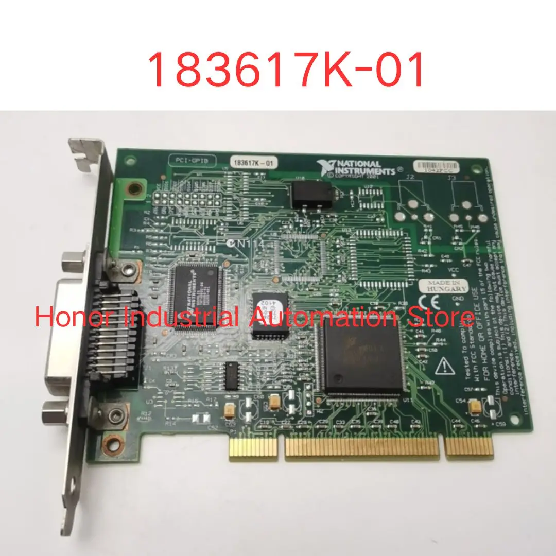 

used 183617K-01 Communication Card PCI-GPIB test OK Fast shipping