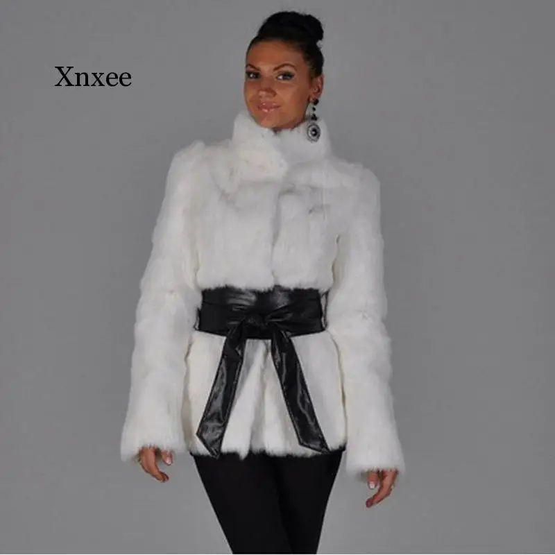 S-6Xl New Fashion Women Winter Clothes Plus Size Fluffy Jacket Women's Faux Fur Overcoat High Imitation Mink Fur Coat