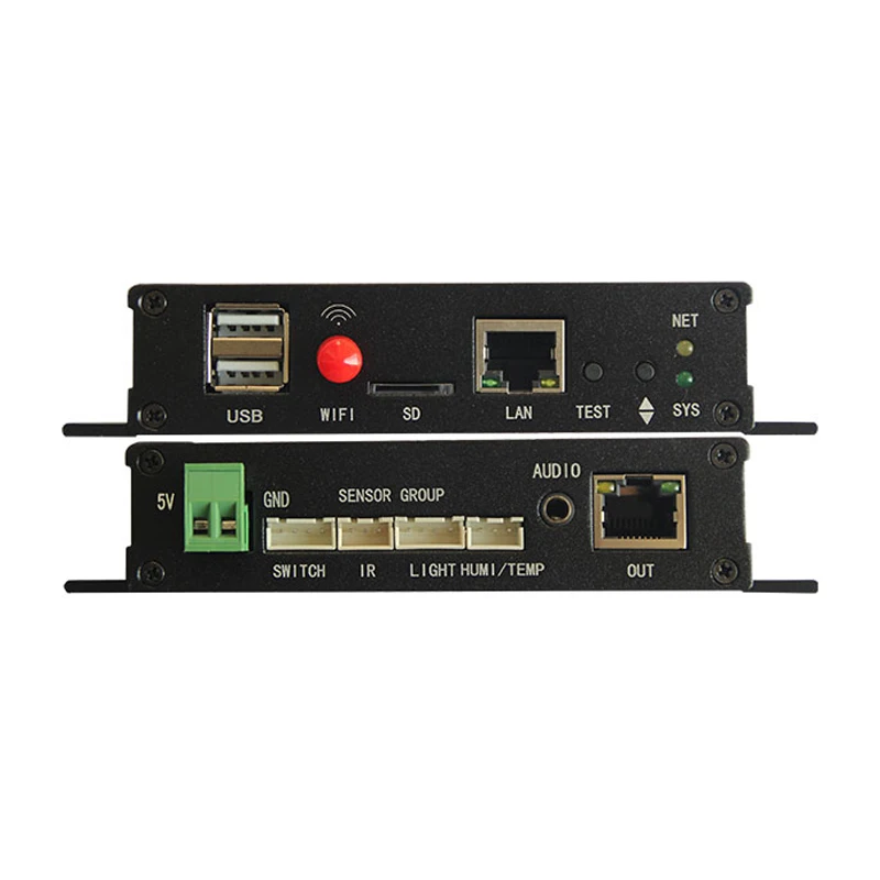 BX-Y2L Player Box with 4G Memory Asynchronous Creamy White Indoor/Outdoor LED Display Custom Made Wireless WiFi Network Port
