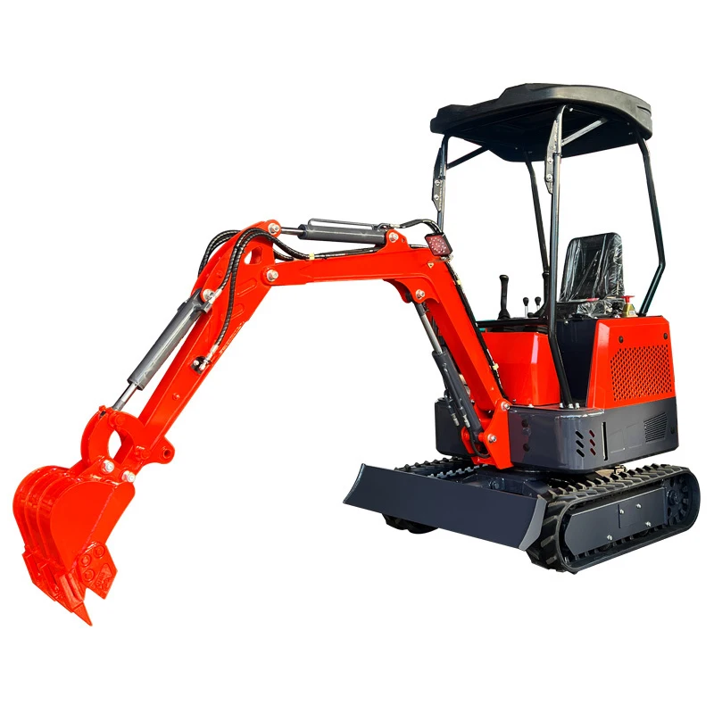 Hot Selling AR15 Mini Digger Used Small Crawler Excavator with Cab Pump & Bucket Core Components