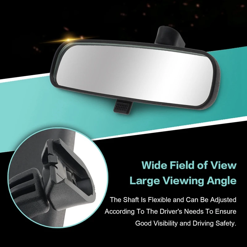 

Зеркало заднего вида для салона автомобиля, зеркальная фотовспышка для Mazda 3 2004-2006, Mazda 5 2006-2007