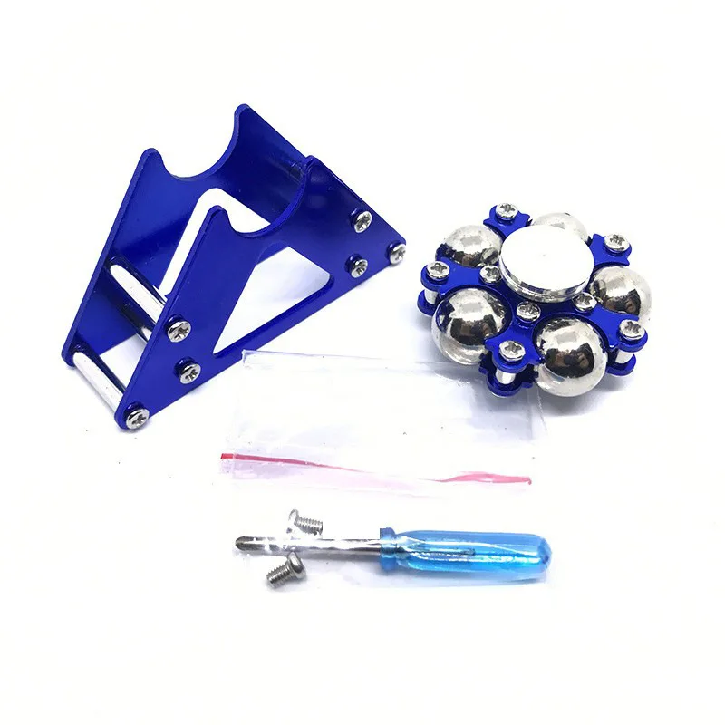 المعادن تململ سبينر الإبداعية طاحونة دُولابٌ دَوّار الإجهاد المخلص تململ الإجهاد القلق لعبة تخفيف الضغط #4