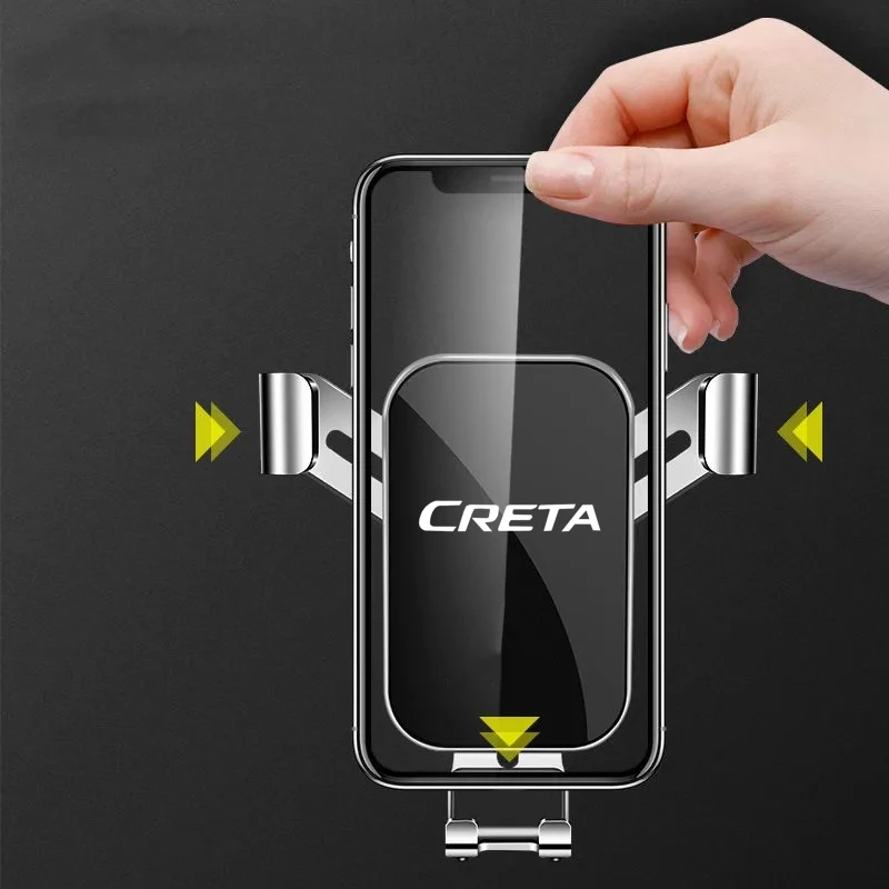 Car Phone Holder GPS Mobile Cell Support For iPhone 13 12 11 Pro Max X 7 8 Xiaomi Huawei Samsung For Hyundai creta ix25 2020 201