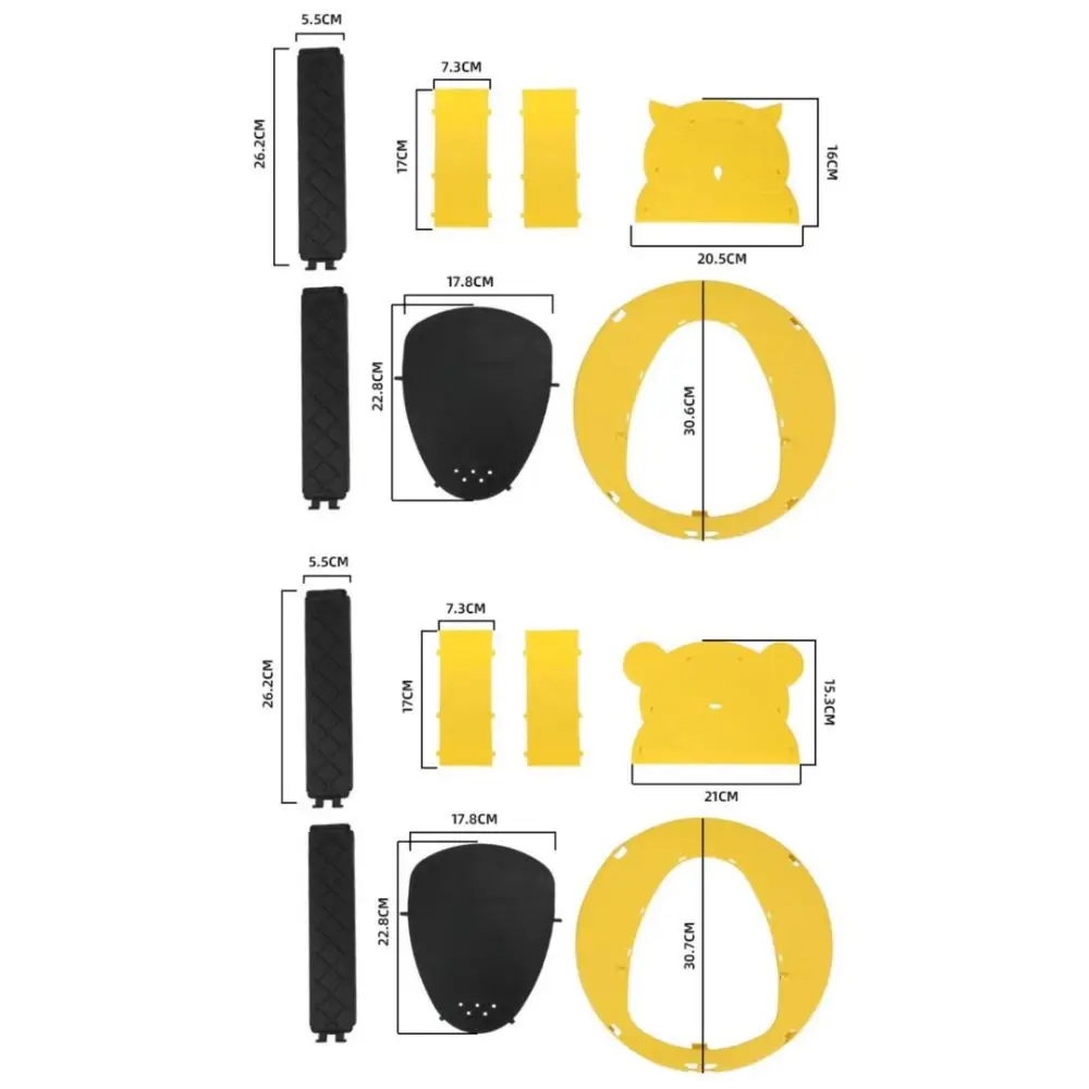 Afbeelding 7: Nieuwe PP Materiaal Muizenval Emmer Flip-stijl Auto-Reset Muizen Vallen Indoor Gele Uil Rat Trap Catcher thuisgebruik