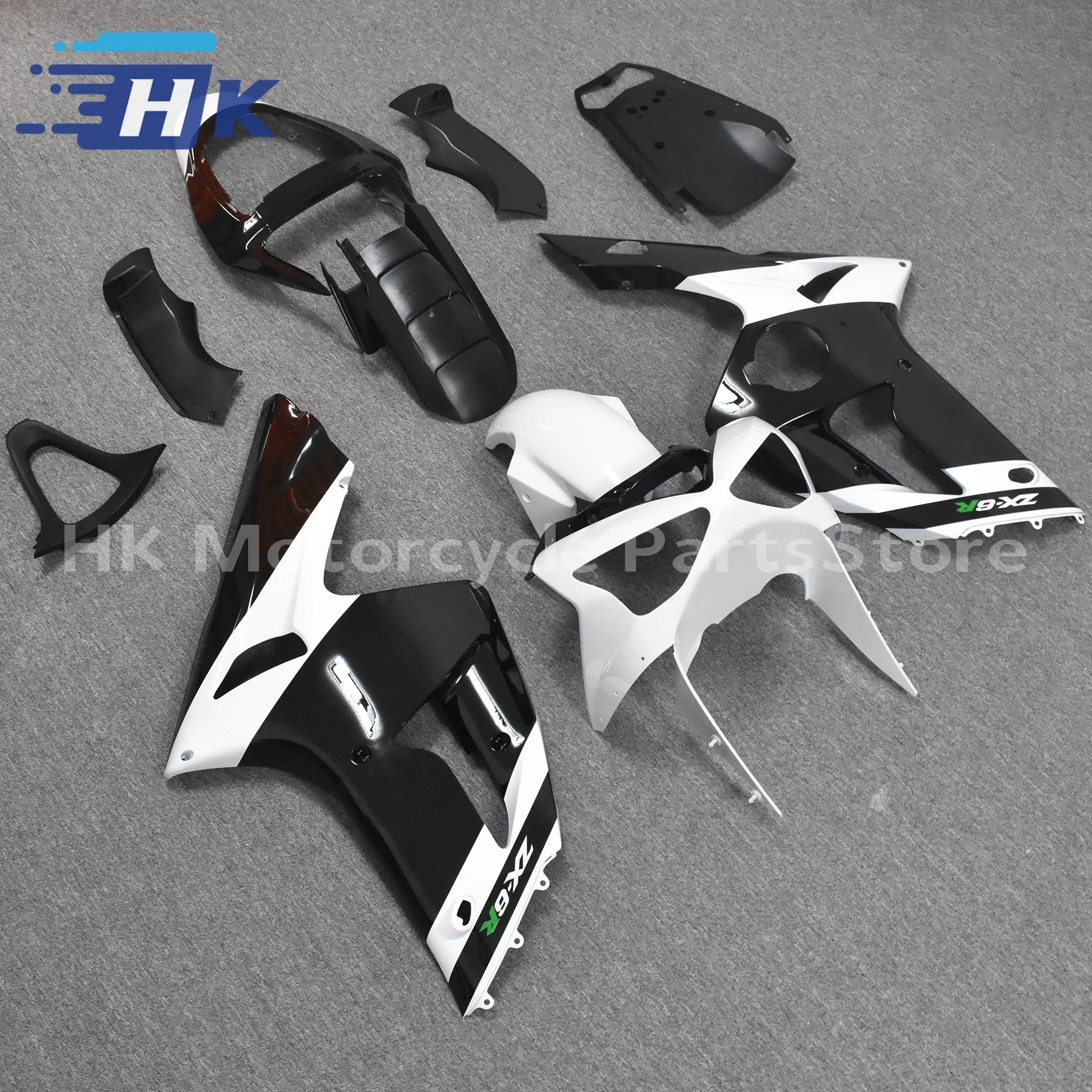 New ABS Fairings Kit Fit For KAWASAKI ZX-6R 2003 2004 636 03 04 Bodywork Set Custom