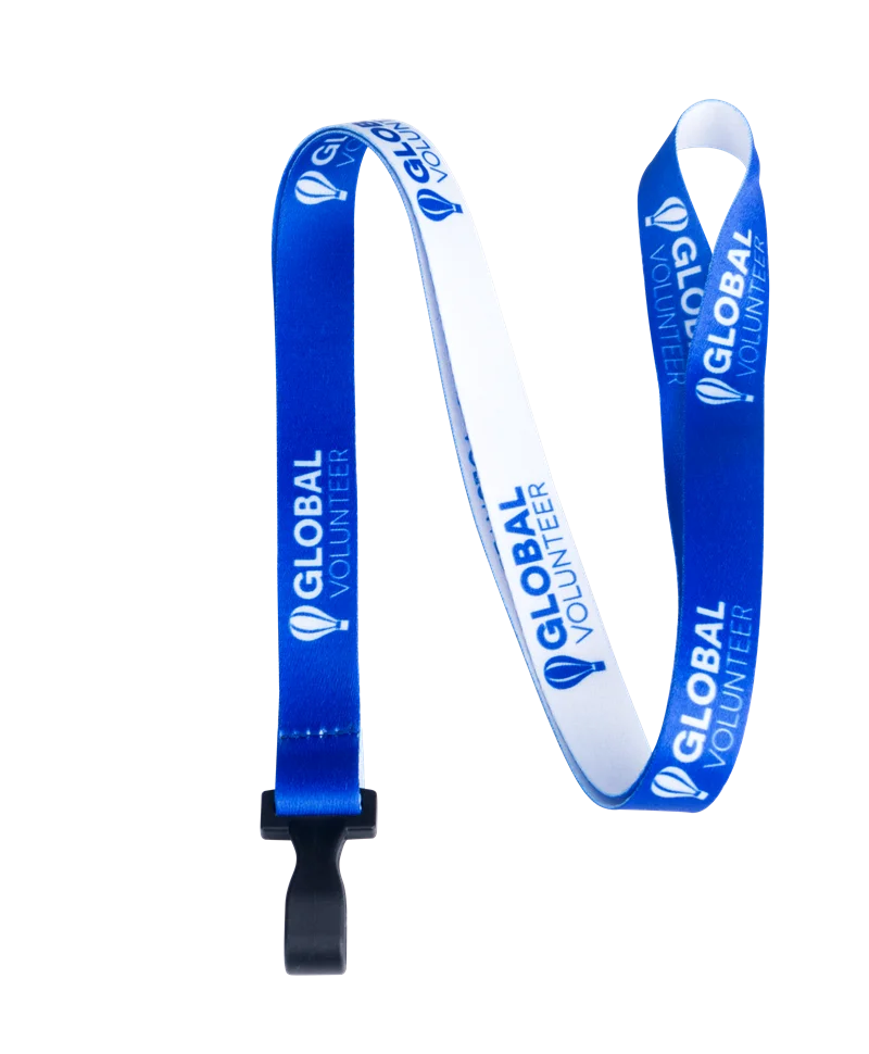 

Custom LOGO lanyard , with Design Badge Holde, full color printed