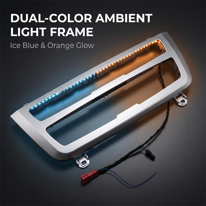Car Inner Air Condition A/C Panel LED Lighting Ambient Light Trim Accessories For BMW 3 4 Series 3GT F30 F36 M3 M4