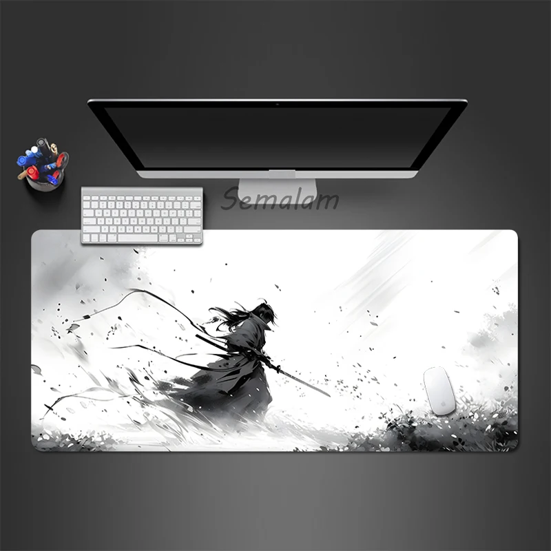 

Samurai Design Esports Gaming Mouse Pad Large Surface Smooth Glide Non-Slip Base For PC Gamer Laptop Computer Keyboard Desk Mat