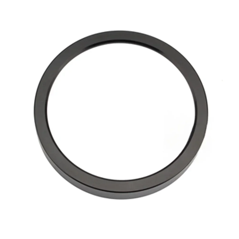 Embellecedor de velocímetro de motocicleta, anillo embellecedor de bisel de aluminio para Harley Sportster 883 1200 Dyna Street Bob Low Rider Road Glide negro