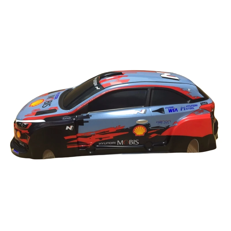 190mm RC Rally Body 1/10 Hyundai i20 Painted Drift Car Shell