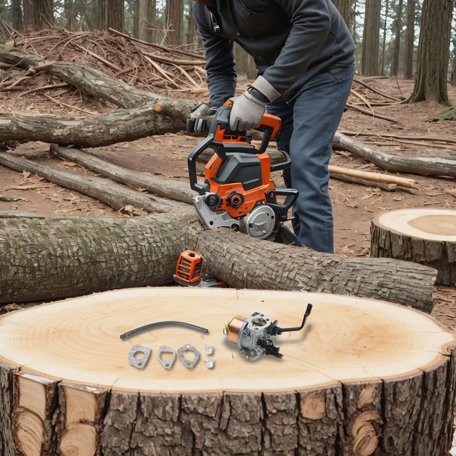 Replacement Carburetor for Honda For Champion For Predator 3000W 3500W 4000W Generators Designed for OHV Engines