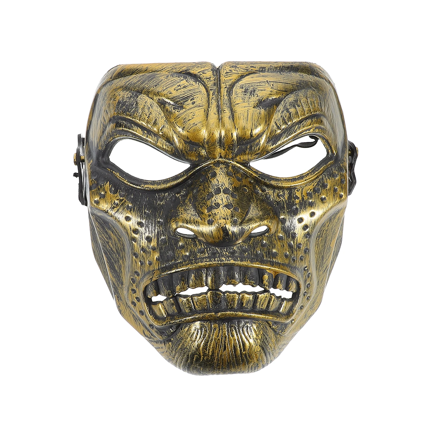 

Mask Retro Warriors Face Cover Golden Roman Soldier Costume Halloween Masks Full Masquerade Lightweight Knights