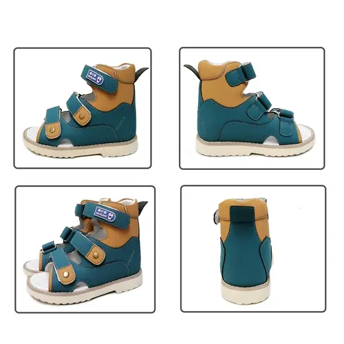 Ortoluckland Children Sandals Summer Boys Baby Orthopedic Shoes For Kids Toddler Teenager Fashion Flatfoot Footwear 2 Years Old - Image 2