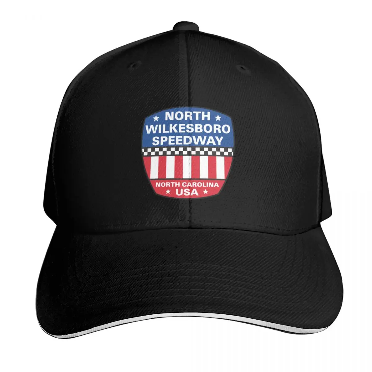 North Wilkesboro Baseball Cap Summer Beach Travel Streetwear Hip Hop Trendy Vintage Retro Embroidered