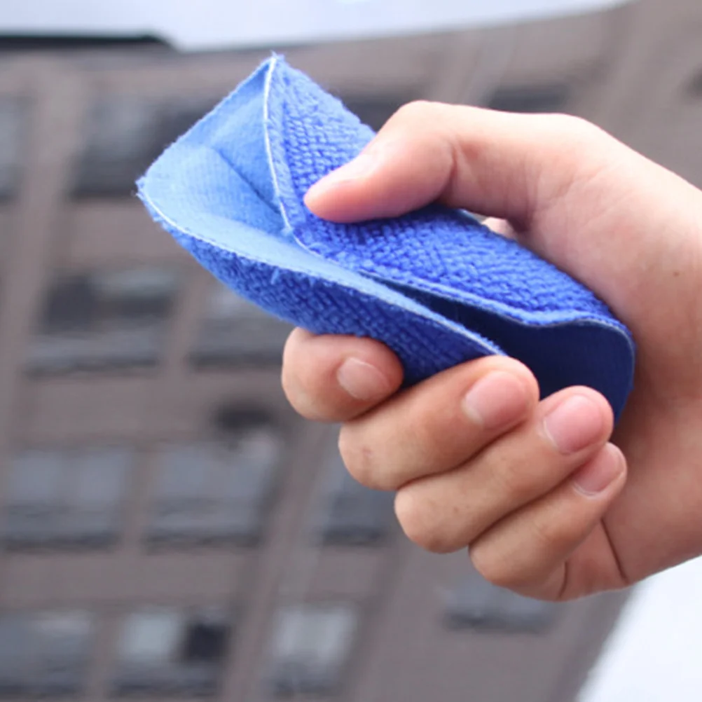 

2 pcs Soft Polishing Sponge For Cleaning Scrubbing Wax Applicator Car Waxing Sponge Polishing Pad Tool Car Waxing Pad
