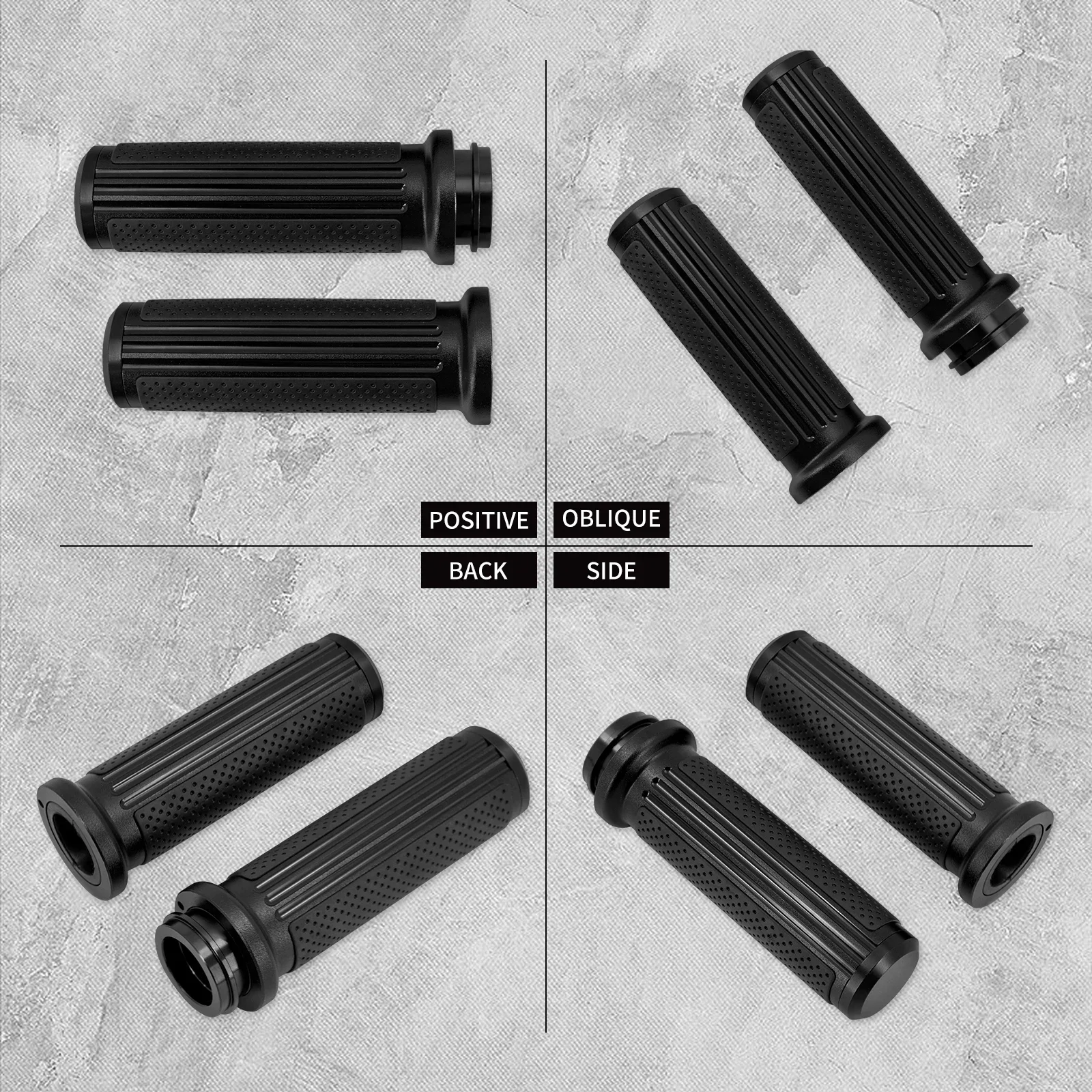 Motorcycle 1\'\' 25mm Electronic Throttle Handle Bar Hand Grips Handle Grip CNC For Harley Touring Electra Glide Softail Fat Boy
