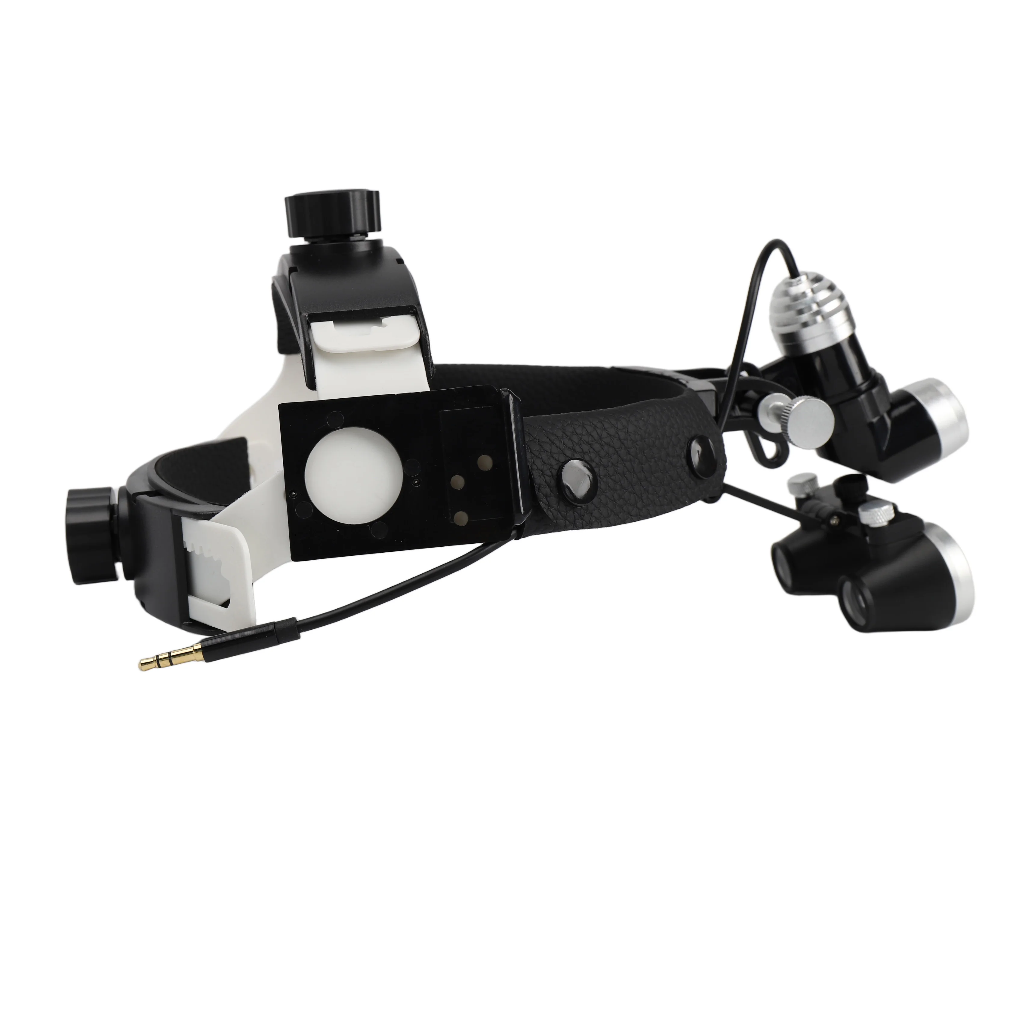 Wireless Head Band Dental Headlight With Optical Filter LED Light Clip for Dental Loupes Surgical Headlight Battery Rechargeable