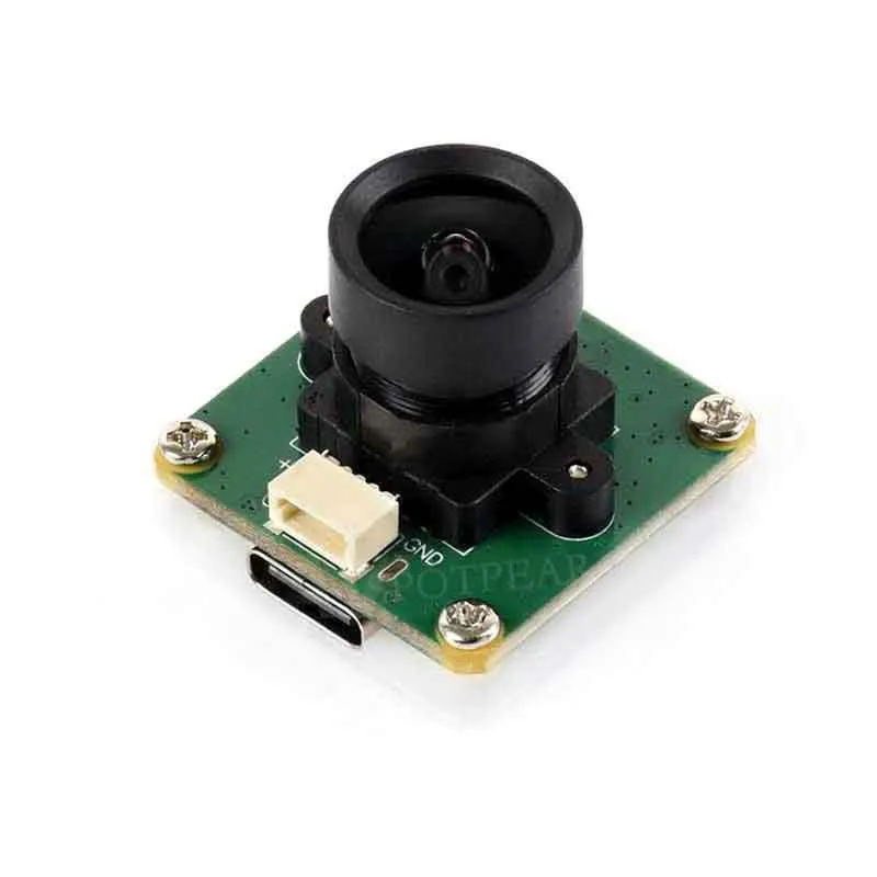 Raspberry Pi USB Camera Module - 2MP OV2735 Distortion-Free Lens, USB 2.0 Compatible with Jetson/RDK