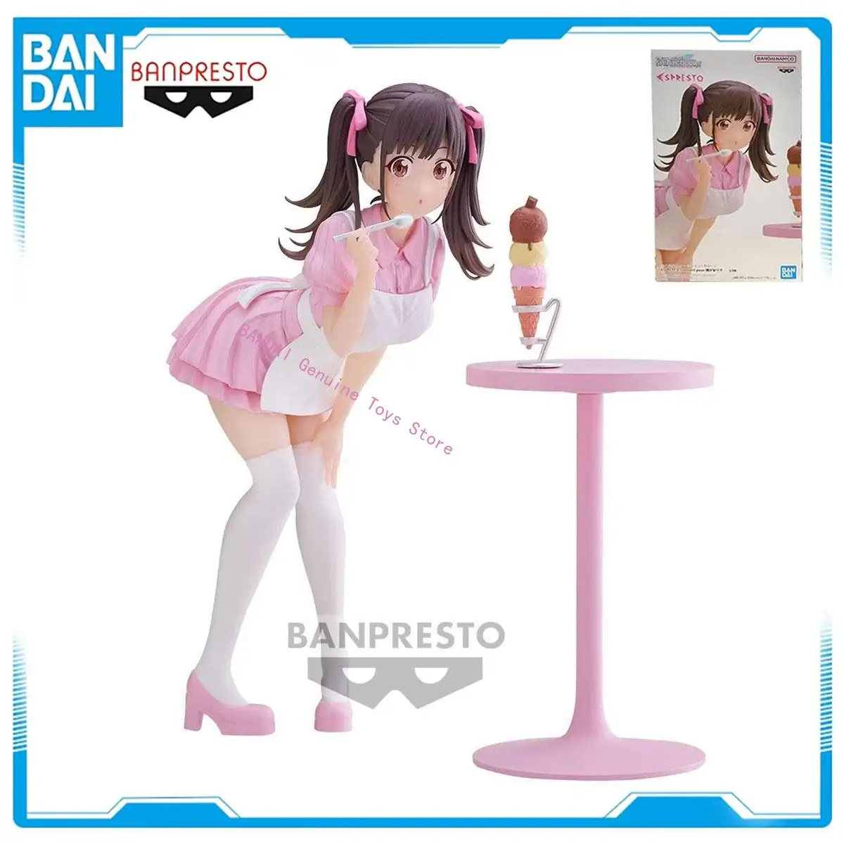   Свежее поступление! Подлинные мороженые Bandai The IDOLM@STER SHINY COLORS Chiyoko Sonoda — вдохновленная фигура, запечатанная и готовая к коллекции
