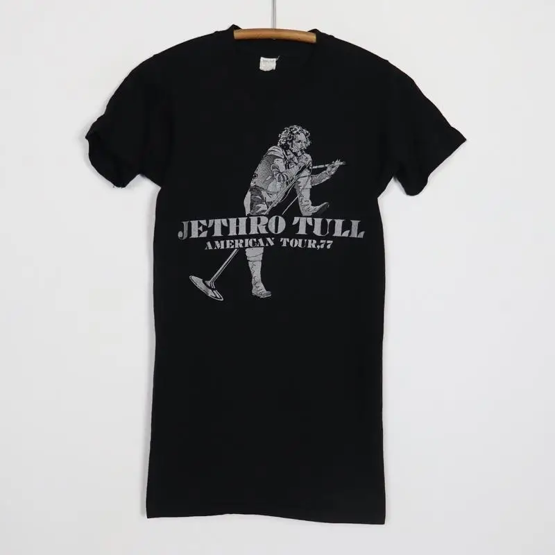 

Retro Vintage 1977 Jethro Tull American Tour T Shirt Reprint 20D1293