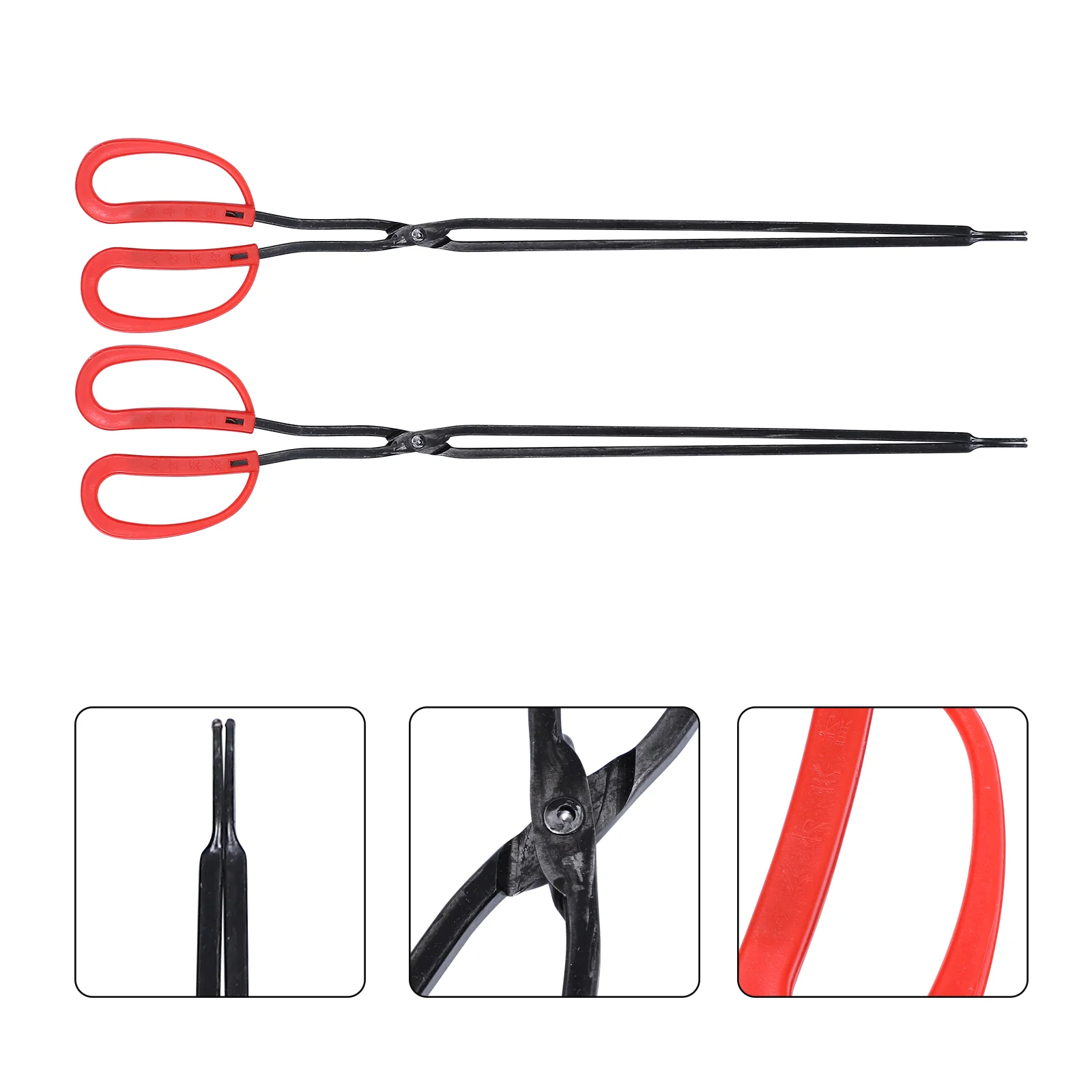 Pick up Folder Barbecue Fire-tongs Household Grilling Supplies Eggette Clamps Garbage Waste Picker Briquette Griddle