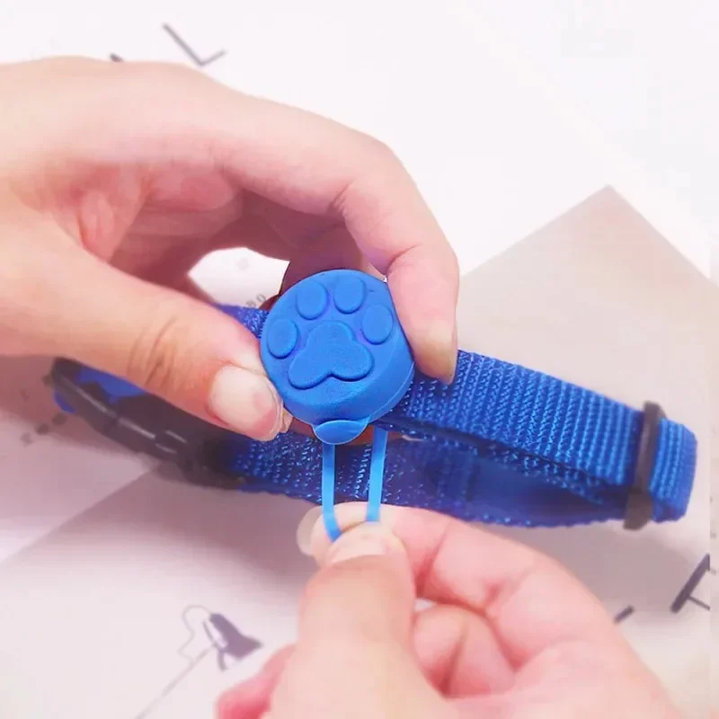 

3Pcs Pet Night Safety LED Pendant Glowing Anti-Lost Dog Tag Light Walking Collar Charm for Outdoor Nighttime Use