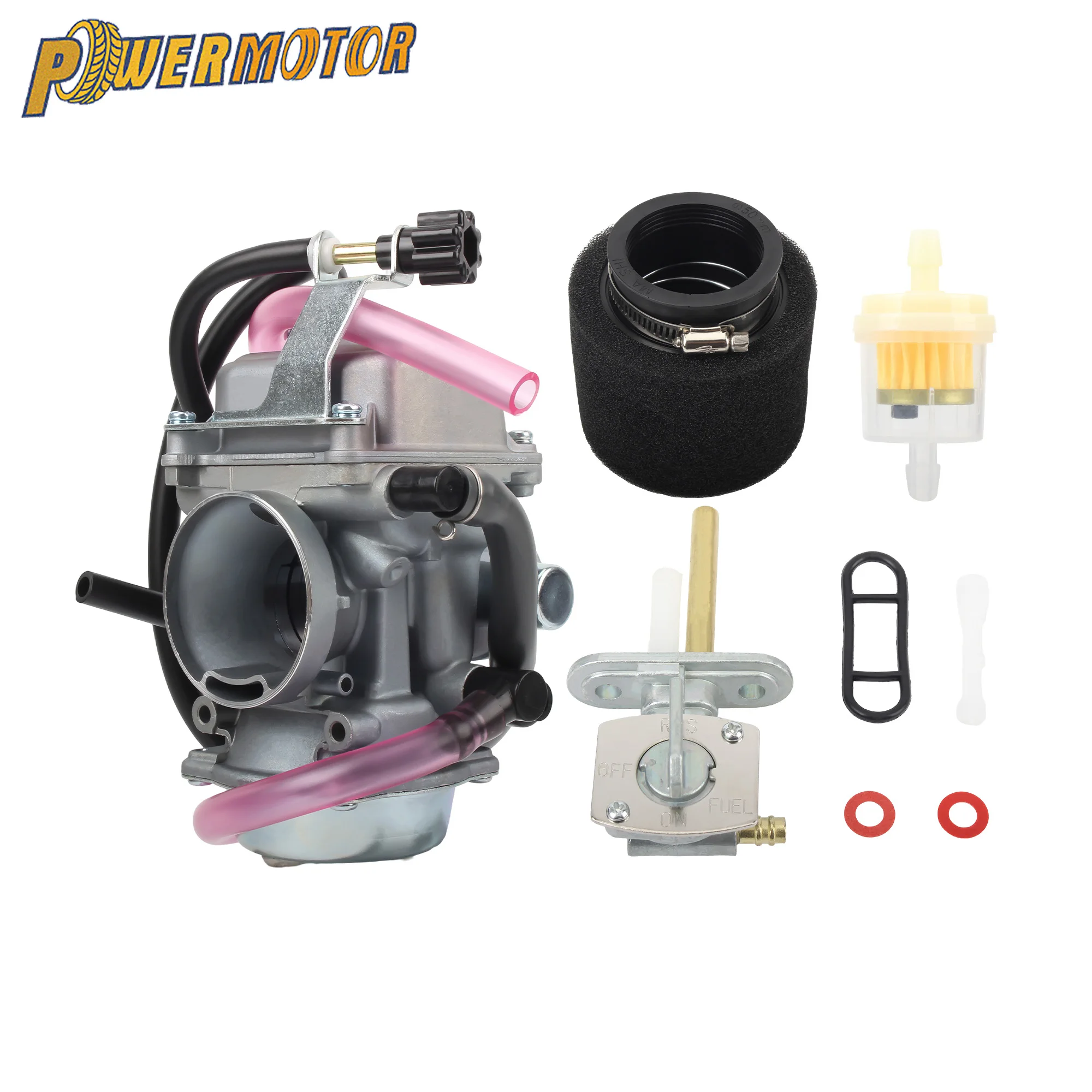 

ATV Quad BiKe 32mm Carburetor Kit For KAWASAKI KLF300 KLF 300 1986-1995 BAYOU Carb 1996-2005 Motorcycle Modified Accessories