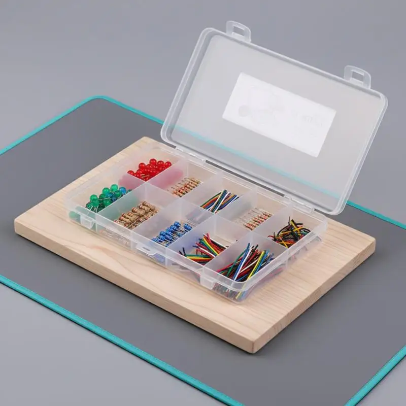 Car Model Storage Box 10 Grids Toy Dustproof Organizer Case For Diecast Vehicles And Models