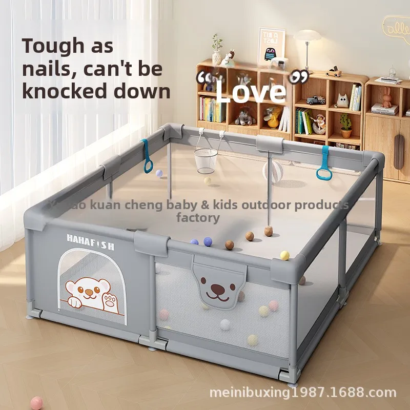 Baby Indoor Play Yard Fence Living Room Guard Rail Learning Walk Baby Playpen Baby Playground Home Children's Game Fence