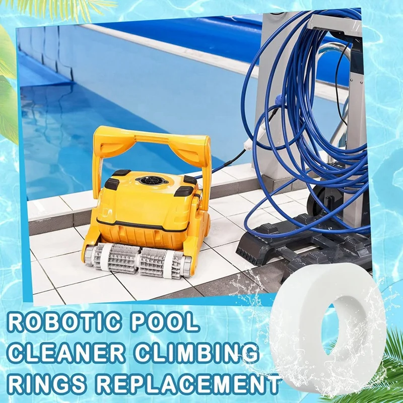 Sostituzione anelli da arrampicata 8 pezzi 6101611 per Dolphin M200 M400 M500 robot Pool Cleaner