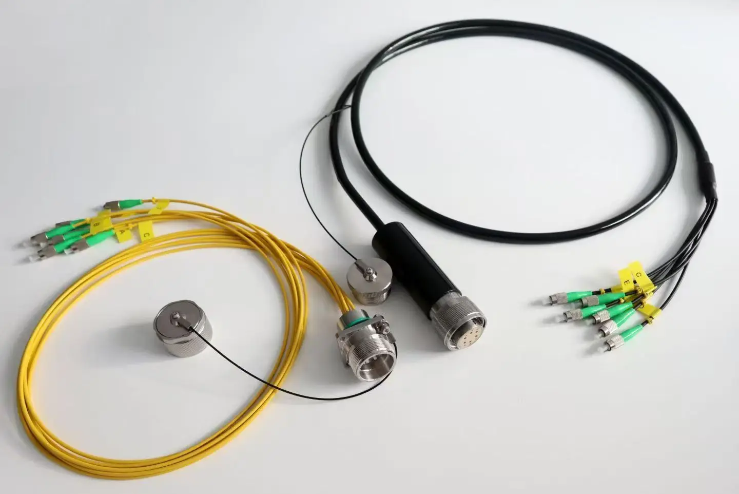 2026 new Underwater 1-6 Core Fiber Optic Connector IP68 Waterproof Rating ROV AUV Underwater Inspection