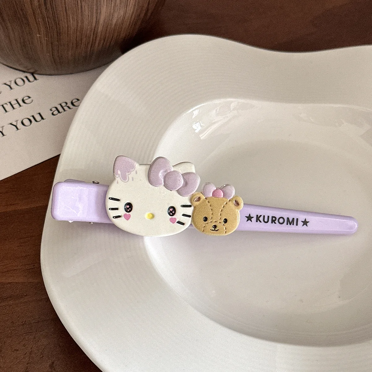 サンリオ ハローキティ ヘアクリップ かわいい女の子用ヘアアクセサリー 子供と赤ちゃん用 愛らしいアニメ漫画ヘアクリップ ホリデーギフト