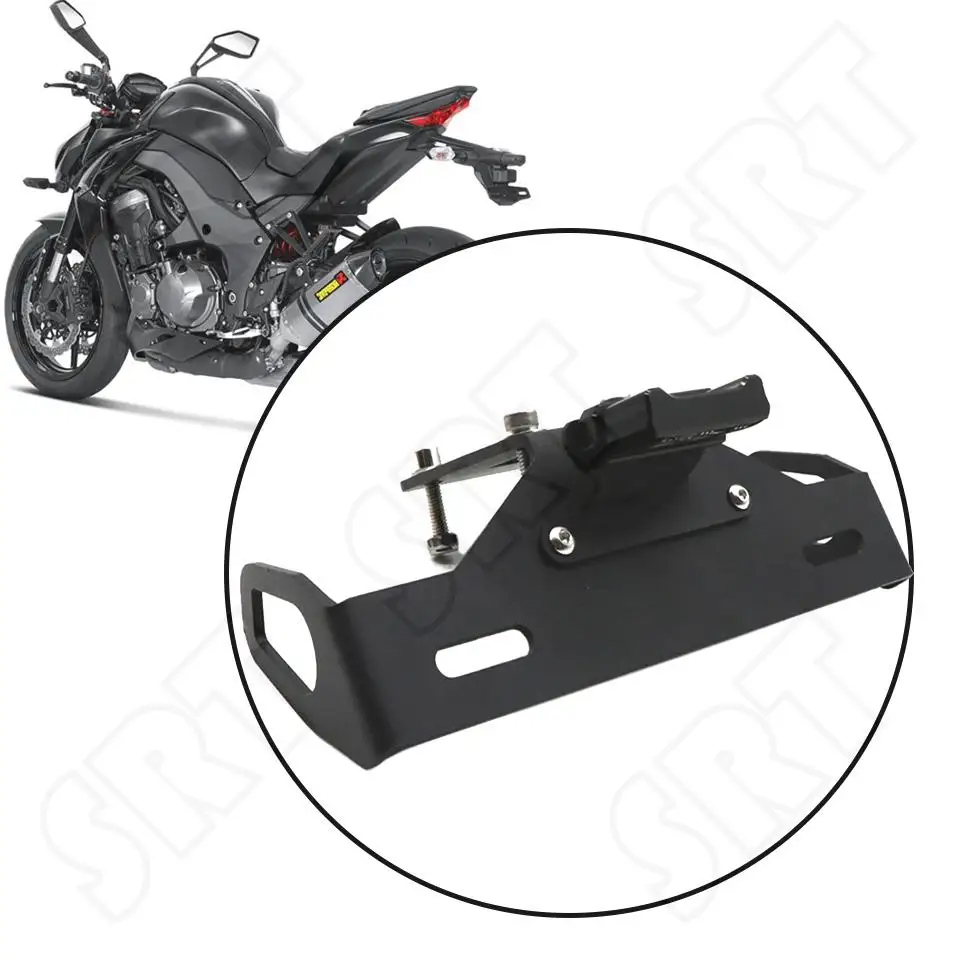 

Fits for Kawasaki Z1000 Z1000R ABS 2014-2020 2021 Motorcycle License Plate Holder Tail Tidy Fender Registration Plate Bracket