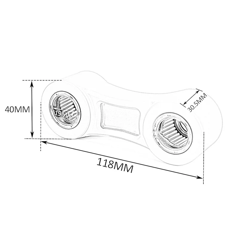 مجموعة وصلة مقعد خفض الدراجة النارية تعليق سفلي لسيارات BMW S1000RR 2018-2022 #4