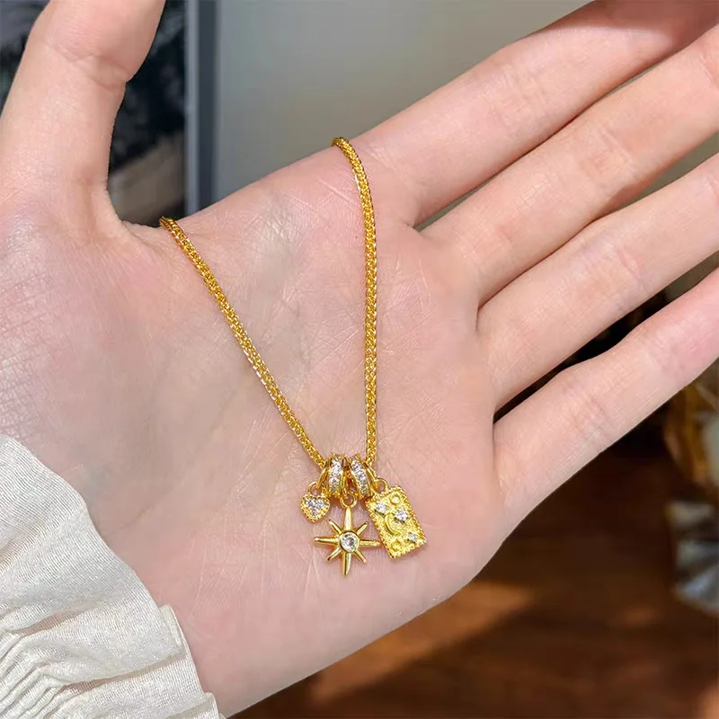 Elegant Necklace, Sunflower Pendant Design, Luxury Niche Women’s Collar Chain,Office/Gathering Stylish,Perfect GiftLimited Offer