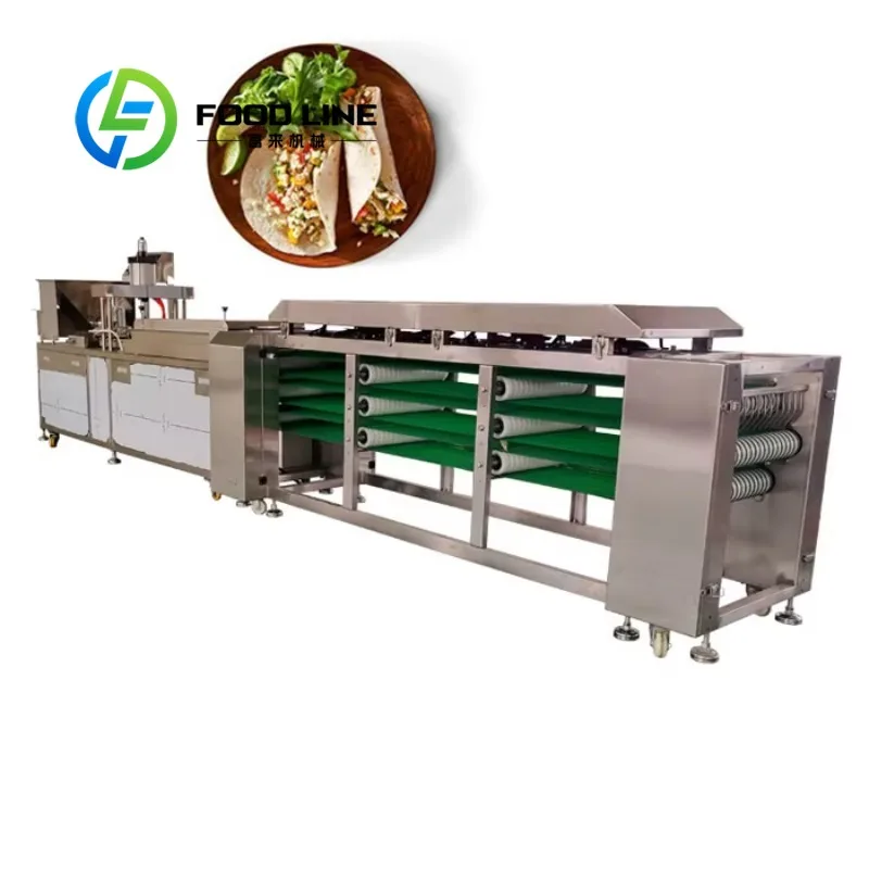 Mexican Tortilla Machine For Shop 110V 220V Voltage Switch Dual Select Voltage Select Wrap And Roll Restaurant Bulk Supply