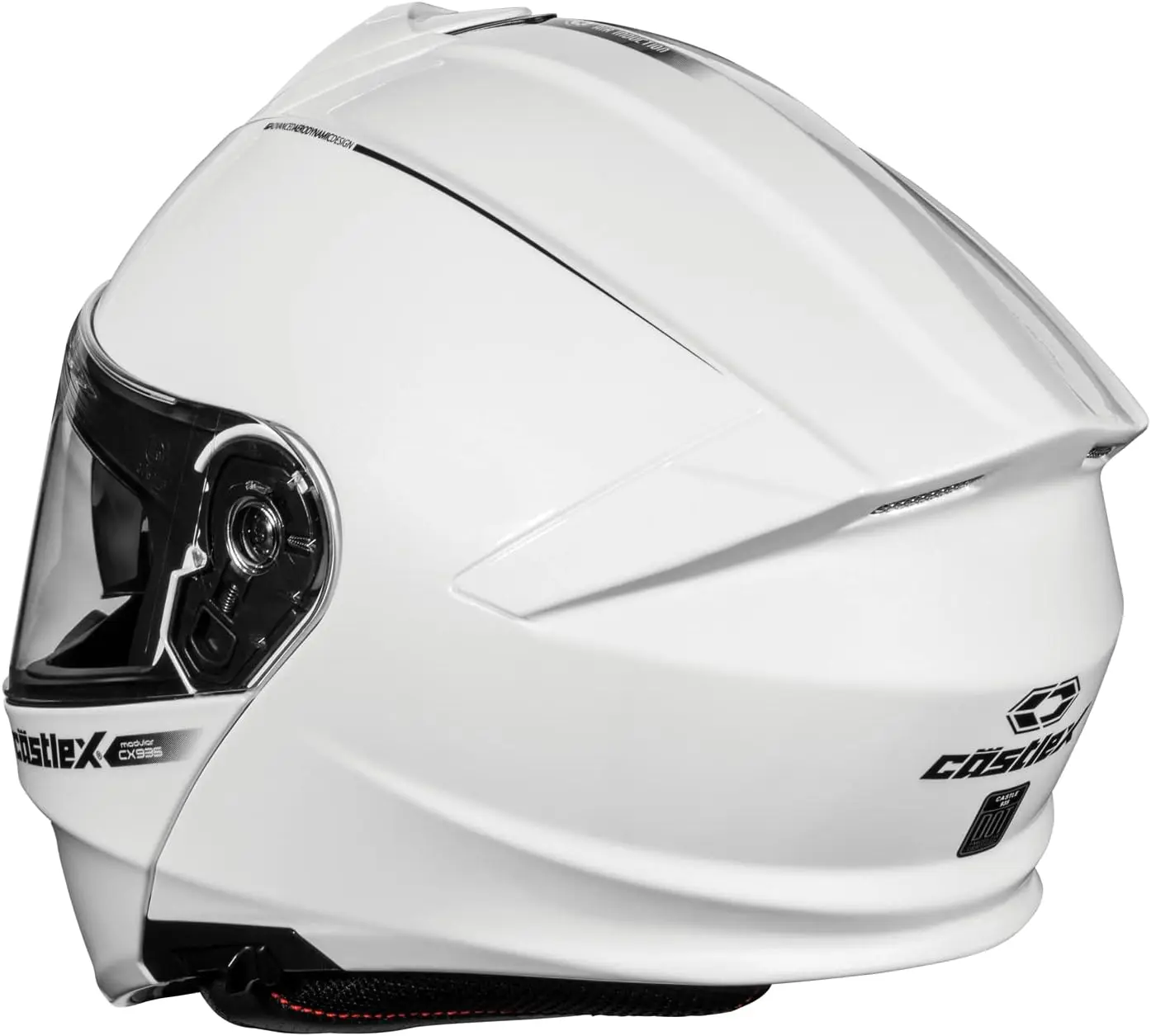 Casque modulaire CX935 en blanc perle brillant, taille XXX-Large