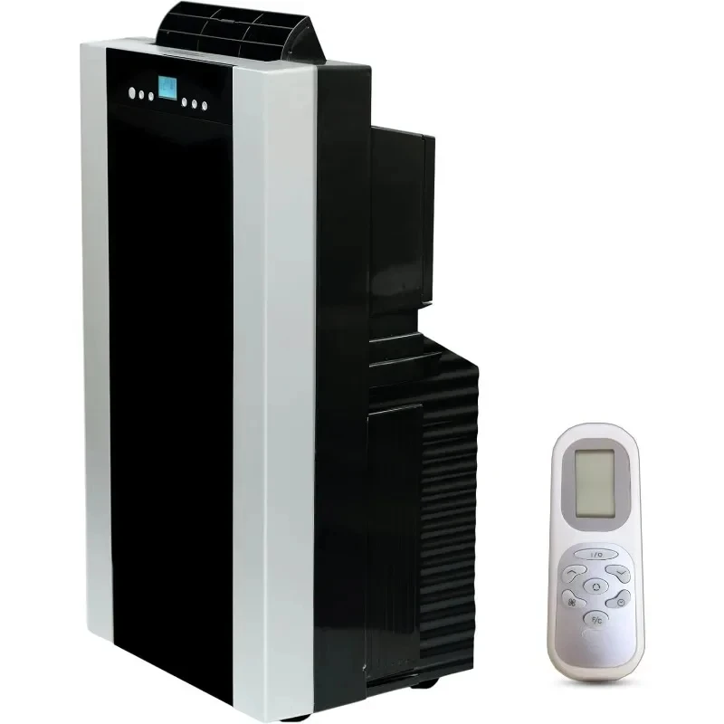 Portable Air Conditioner 14,000 BTU with Dual Hose Dehumidifier & Cooling Fan for 500 Sq Ft Rooms, Includes AC Unit Window Kit