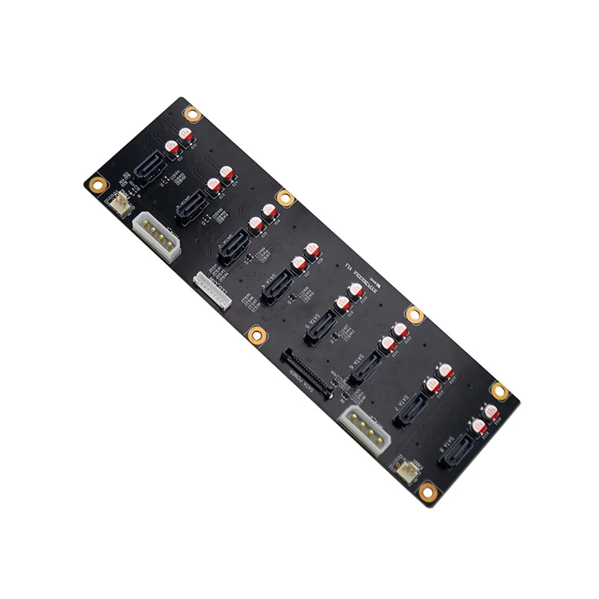 [VALUE PACK]Server Backplane N3 Circuit Board 8 SAS 7+7+15Pin HDD Adapter Motherboard 4pin Power Supply 3pin Fan Header