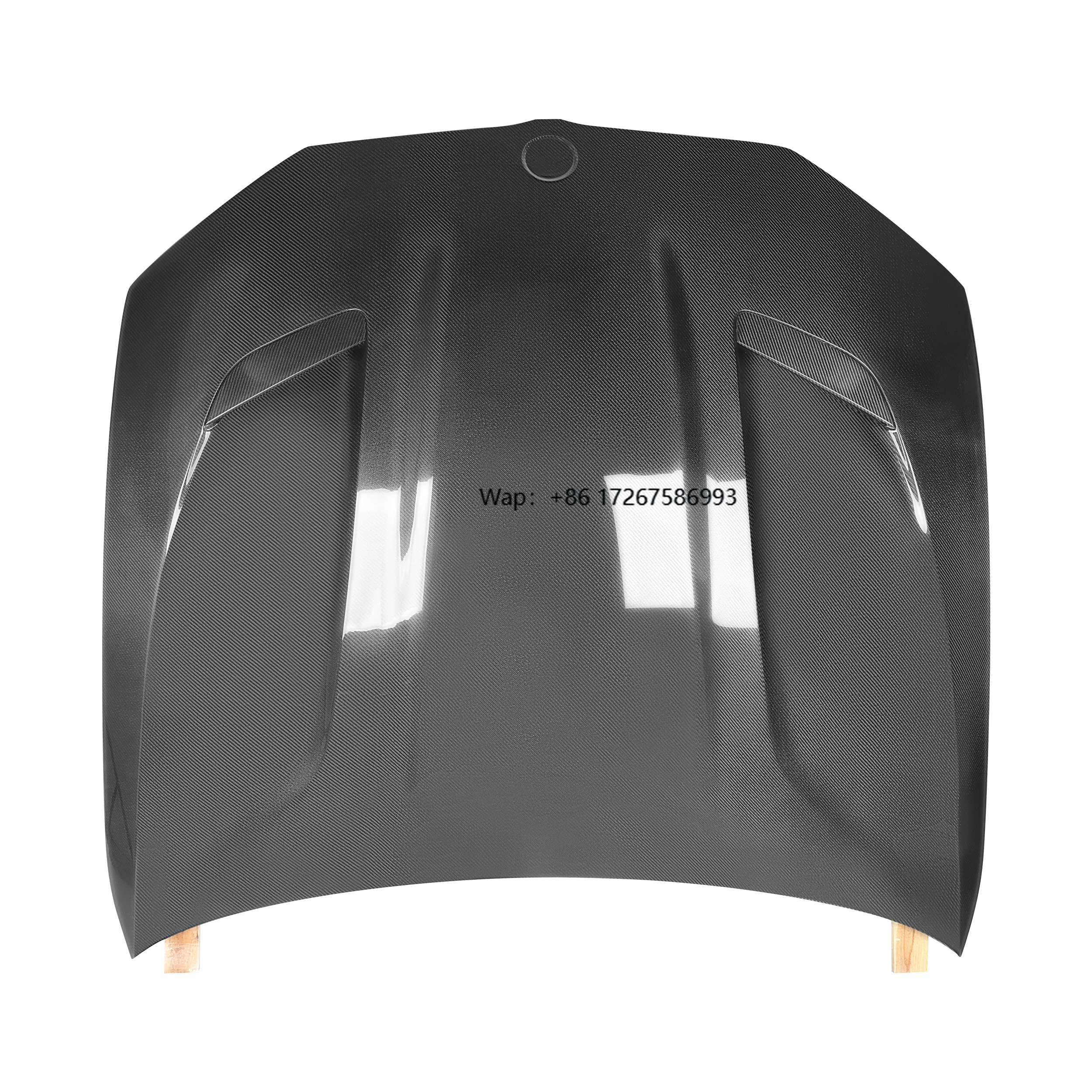 

For 5 Series G30/F90 M5 2018+ CS Style Wet Carbon Fiber Front Hood Double-Sided Cover Engine Hood New