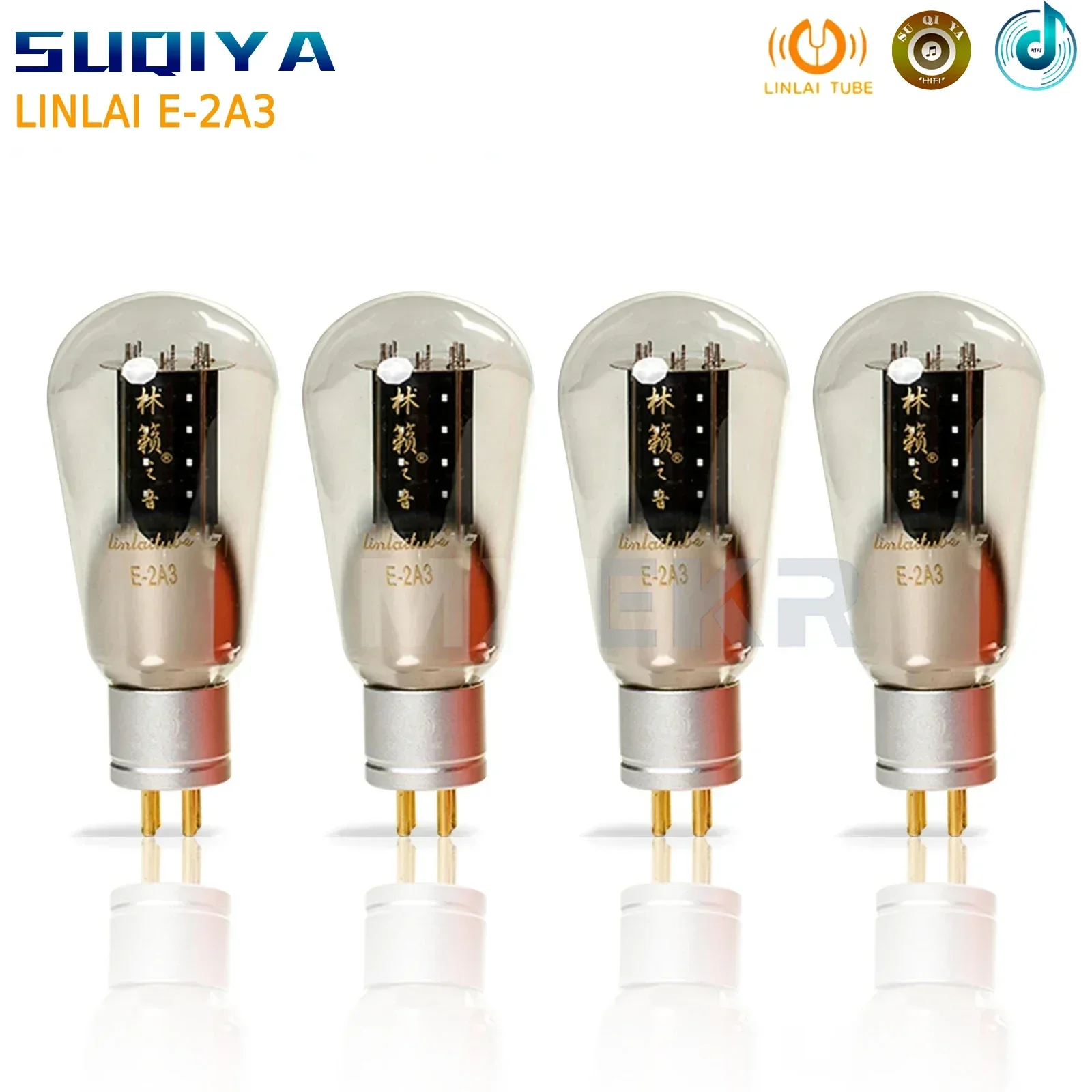 SUQIYA-LINLAI Elite E-2A3 E2A3 Vacuum Tube Upgrade 2A3 WE2A3 2A3C 2A3B 2A3T HIFI Audio Valve Electronic Tube Amp Matched Quad