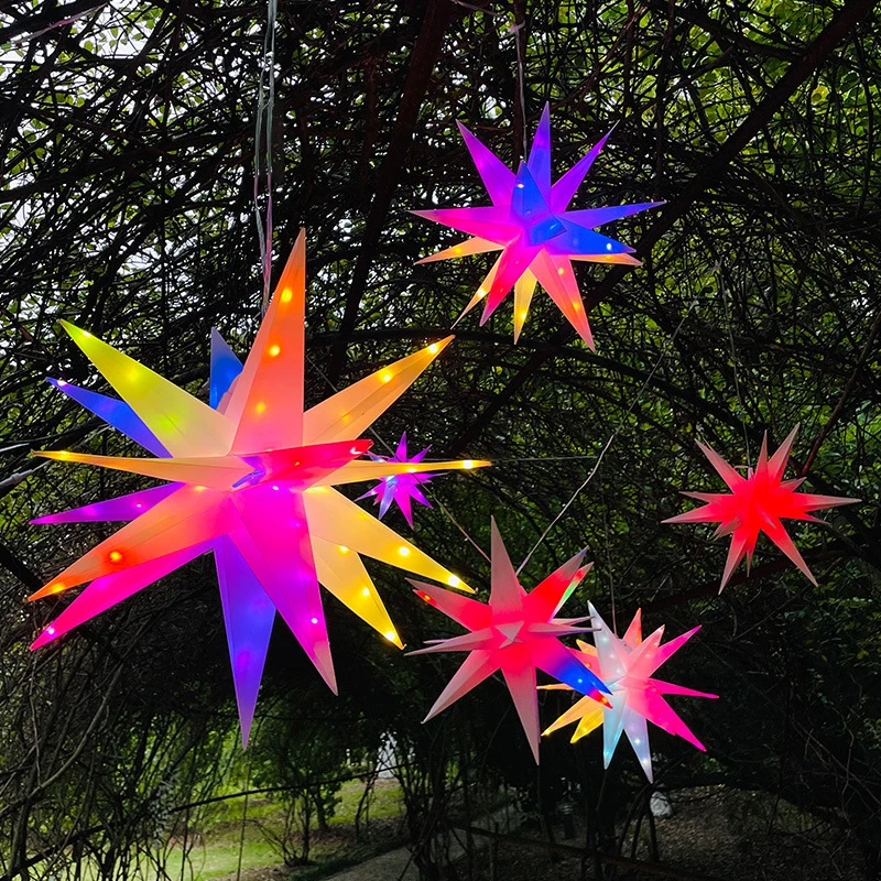 Smart LED RGB Star Light - BT APP Control USB Music Night Lamp - Magic Color Point Decor for Home, Garden, Office